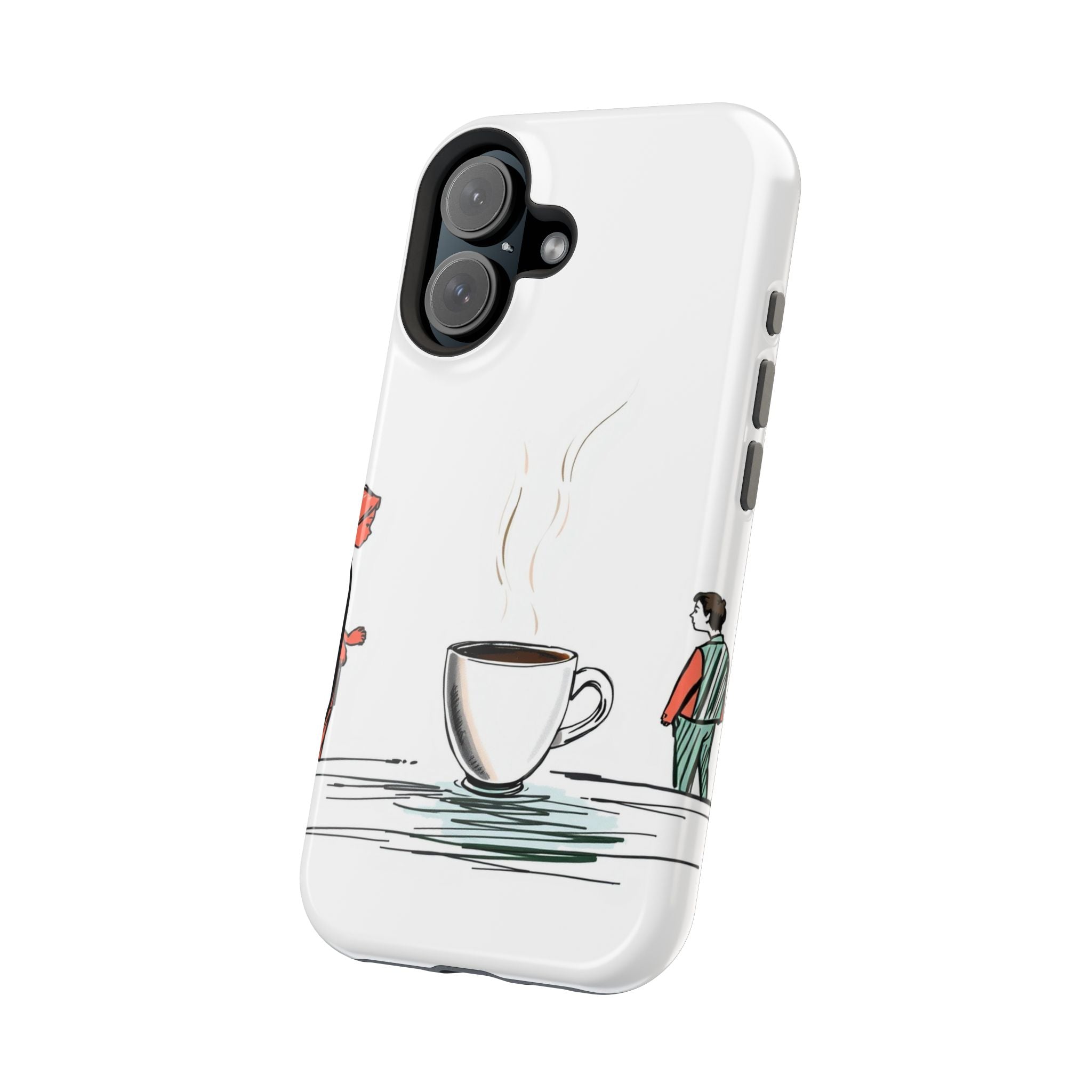 iPhone Coffee Before People Mystic Art Slim Everyday Designer Case · iPhone Case