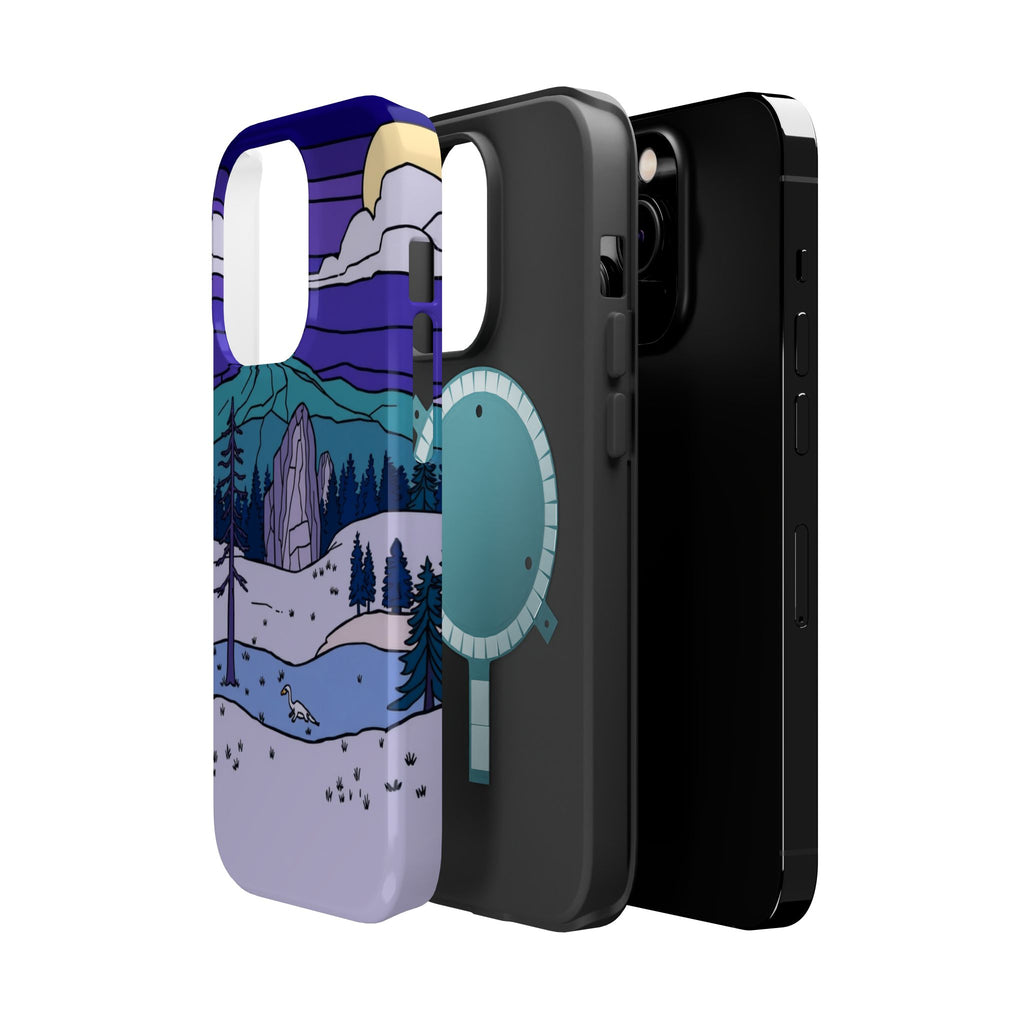 iPhone Pine Ridge Stained Glass Slim Everyday Designer Case · iPhone Case