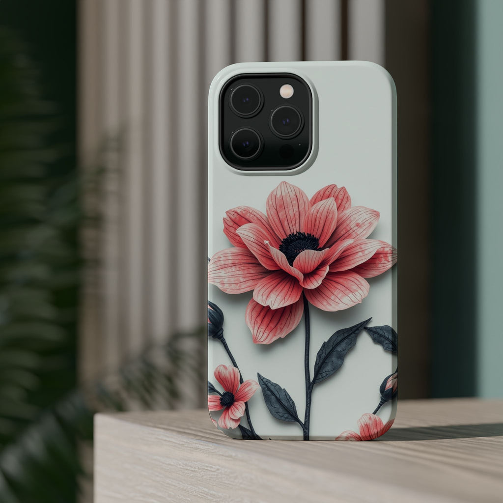 iPhone Dreamy Floral Ink Wash Design Slim Everyday iPhone 12 Designer · iPhone C