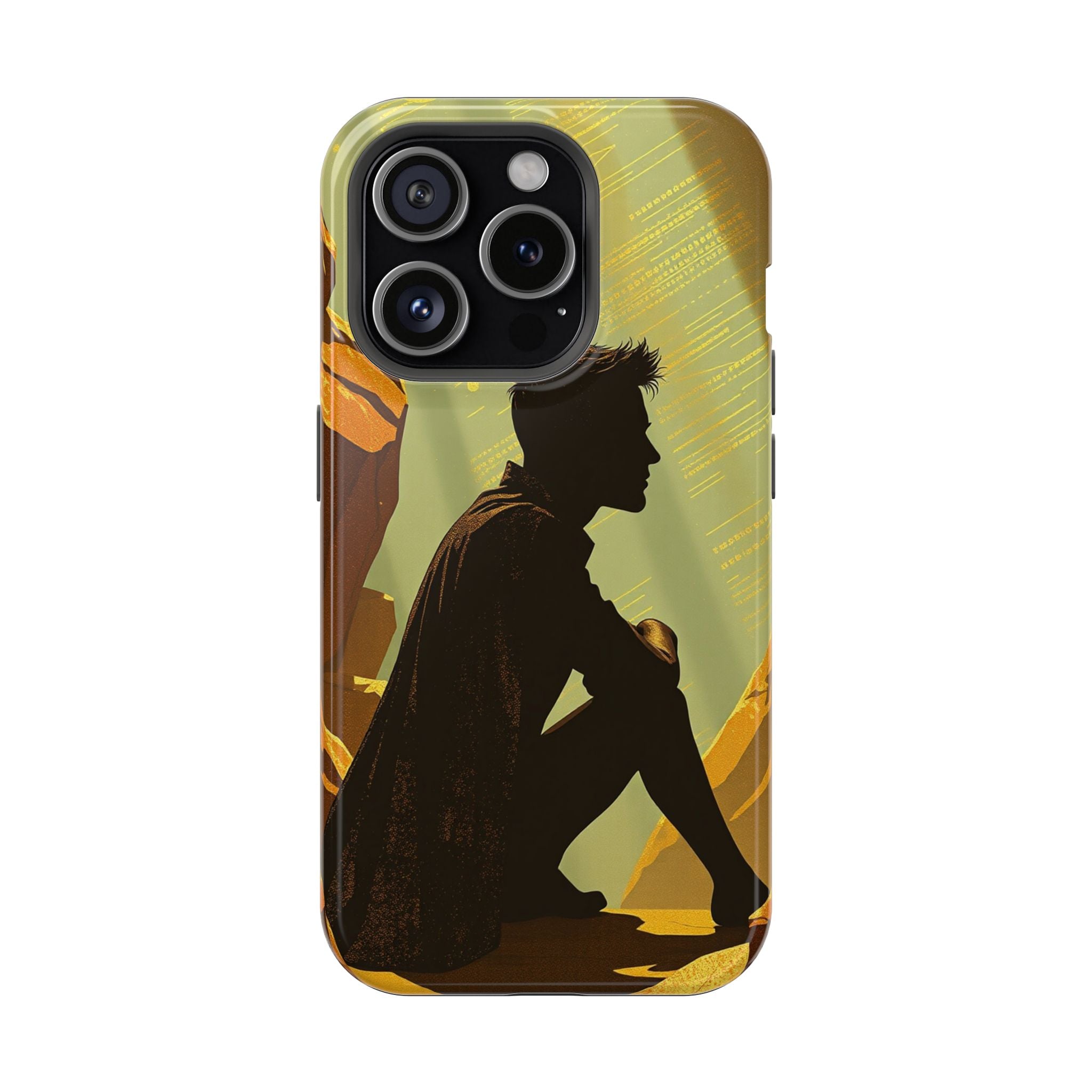 iPhone Mustard And Rust Overthinking Again Slim Everyday Designer Case · iPhone