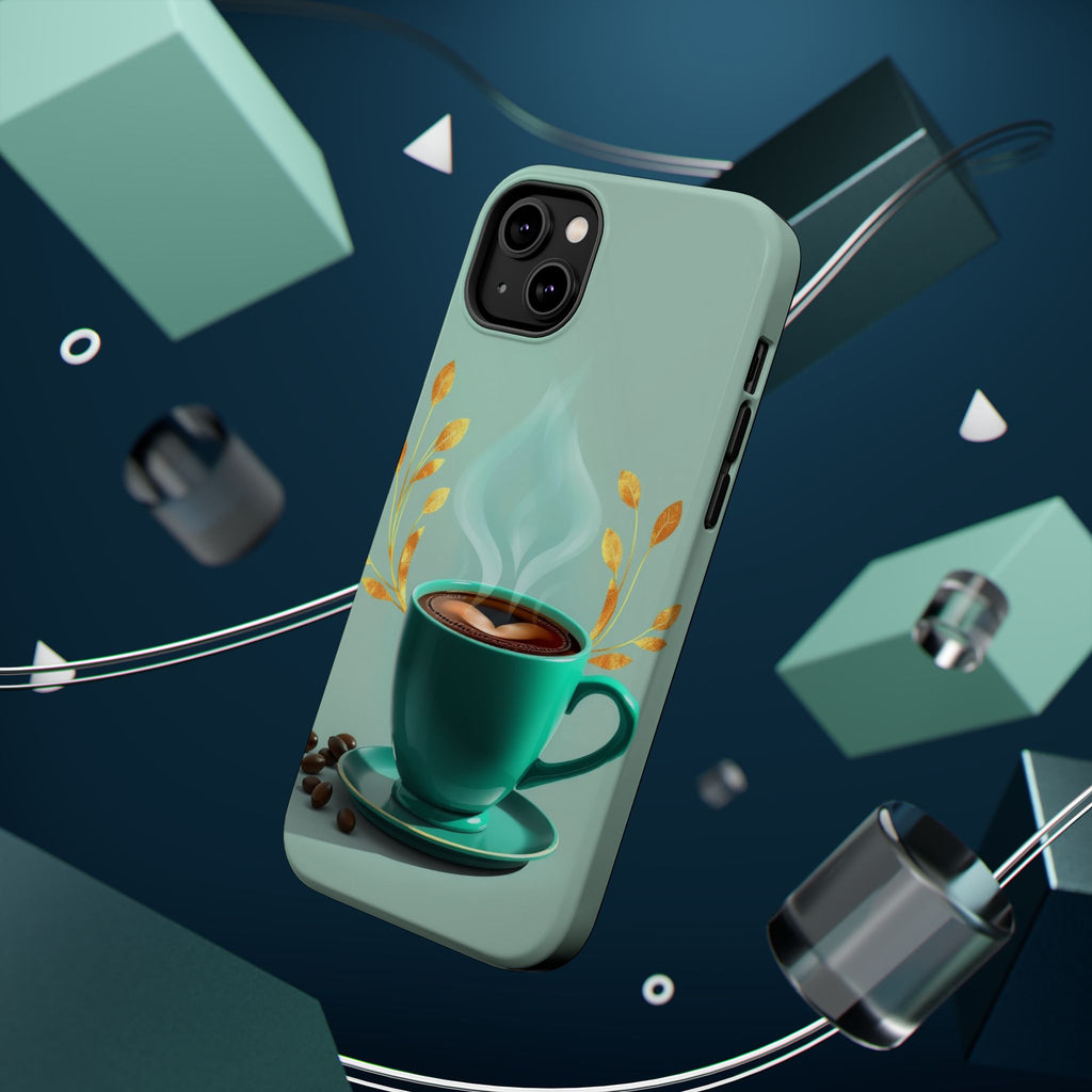 iPhone Radiant Emotional Support Coffee Design Soft Finish Everyday Case · iPhon
