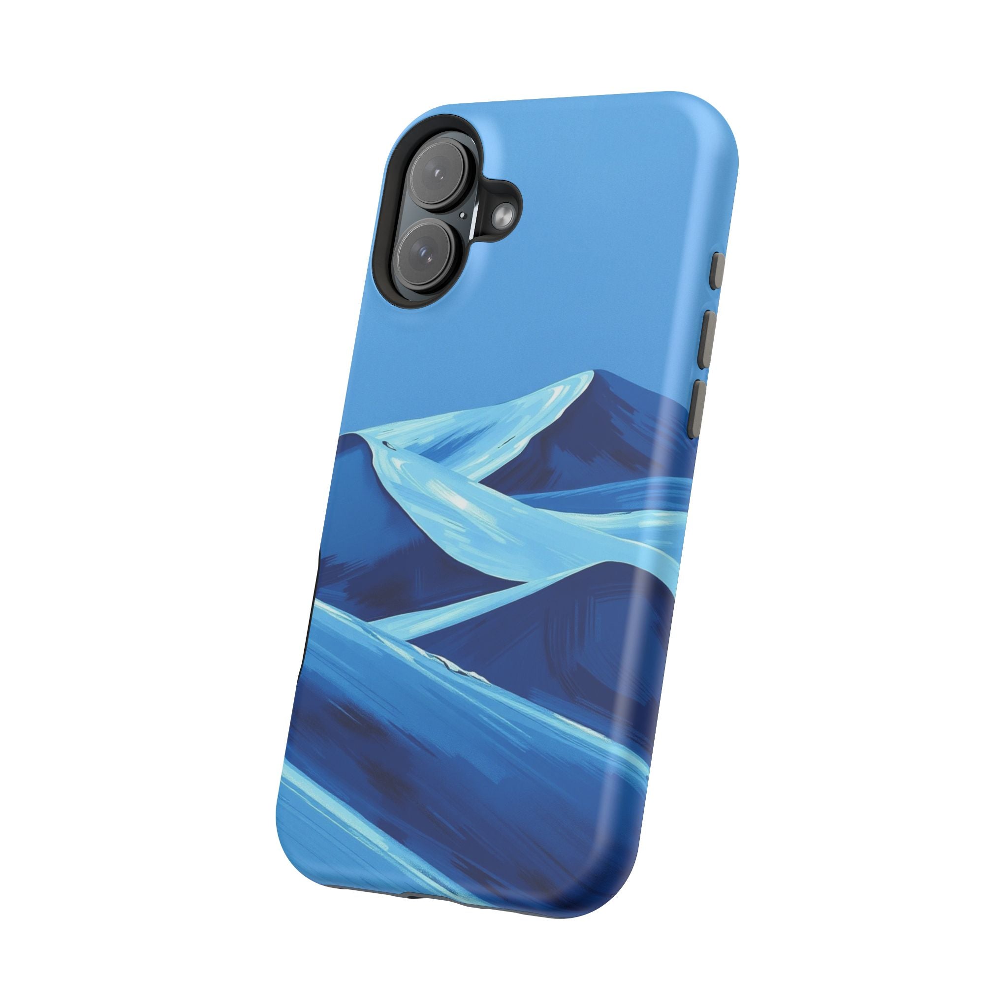 iPhone Desert Dunes Oil Painting Impressionist Soft iPhone Finish · iPhone Case