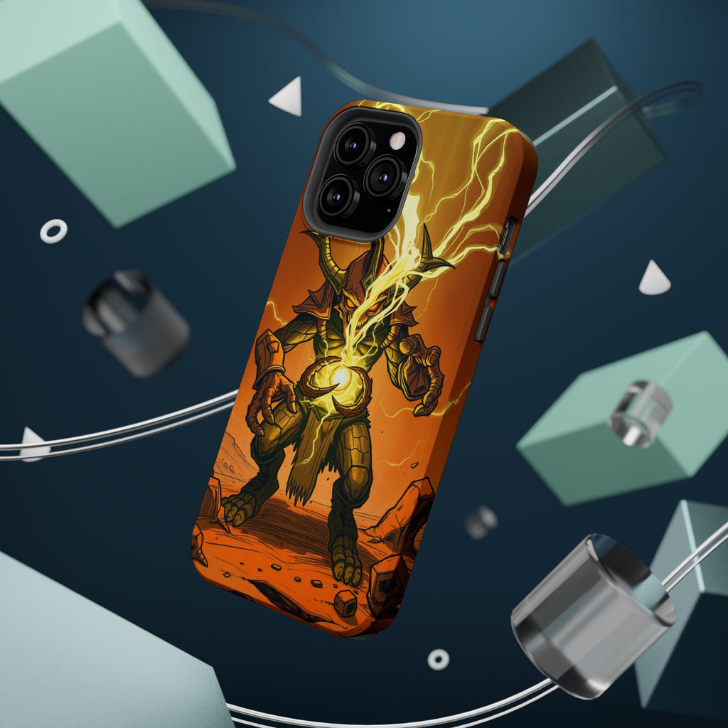 iPhone Burnt Orange And Sand Chaos Goblin Energy Clean Minimal Snap Case · iPhon