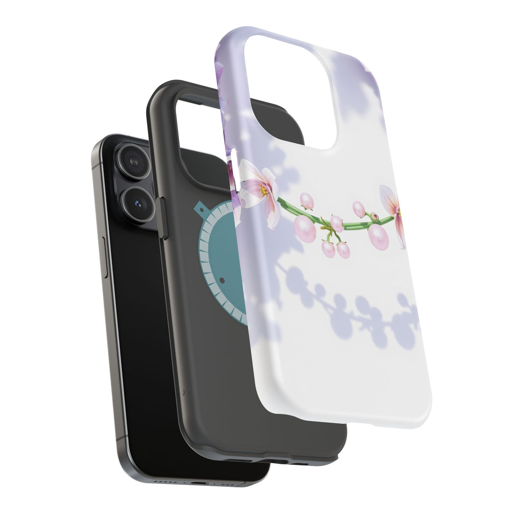 iPhone Vibrant Floral Crown Design Clean Minimal Snap Cas Slim Snap Case · iPhon