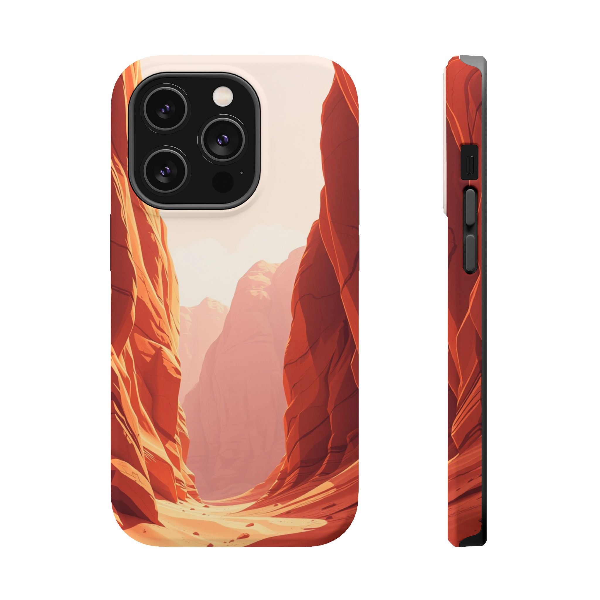 iPhone Serene Canyon Wall Design 17 Slim Everyday Designer Case · iPhone Case