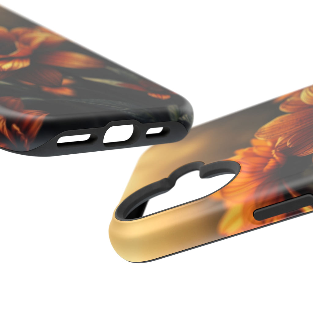 iPhone Radiant Floral Ombre Design Bold Modern Everyday Snap Case · iPhone Case