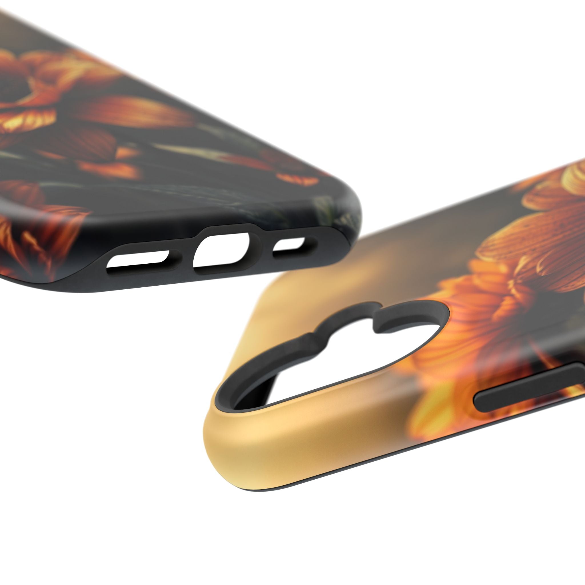 iPhone Radiant Floral Ombre Design Bold Modern Everyday Snap Case · iPhone Case