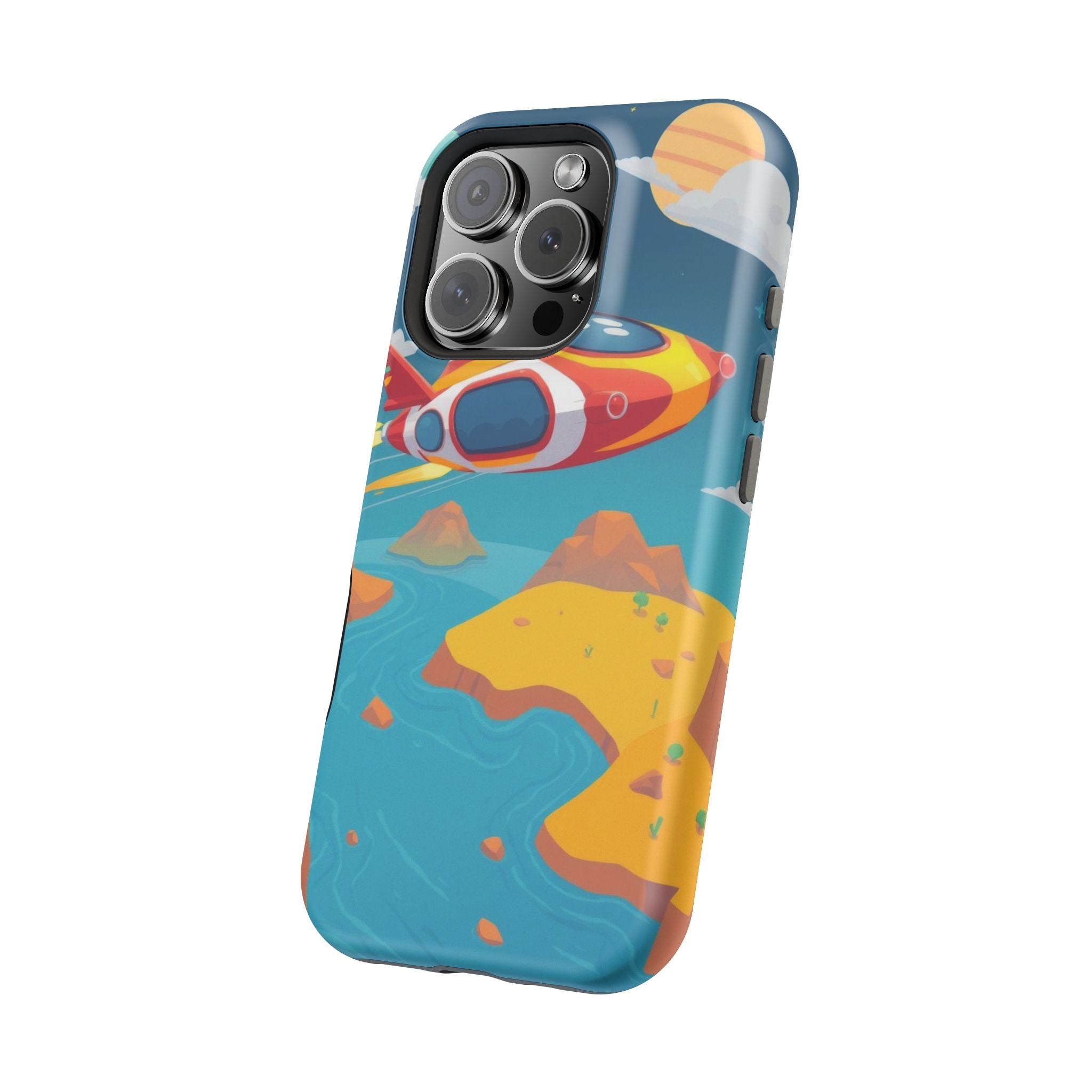 iPhone Hovercraft Glide Kids Fun Clean iPhone Phone Case Gift Minimal · iPhone C