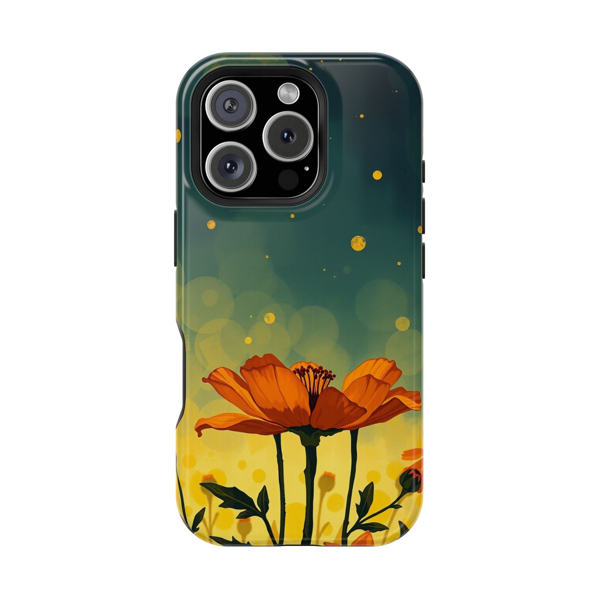 iPhone Mustard And Rust Night Bloomer Slim Everyday Designer Case · iPhone Case