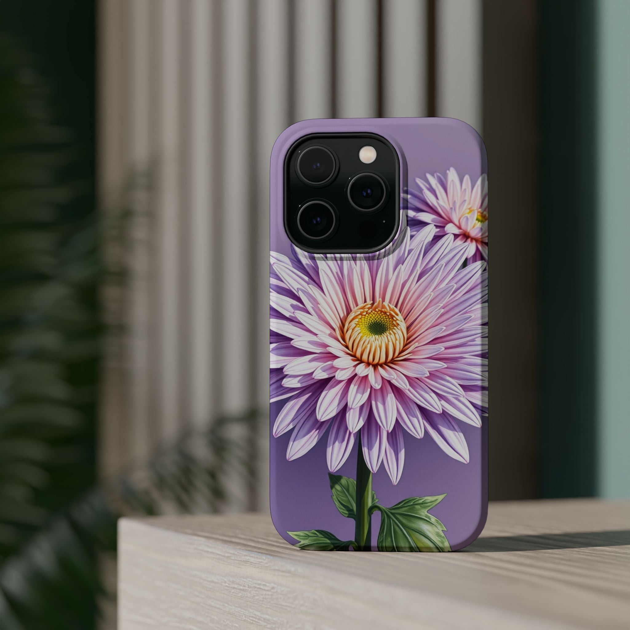 iPhone Dreamy Chrysanthemum Classic Design Slim iPhone Everyday · iPhone Case