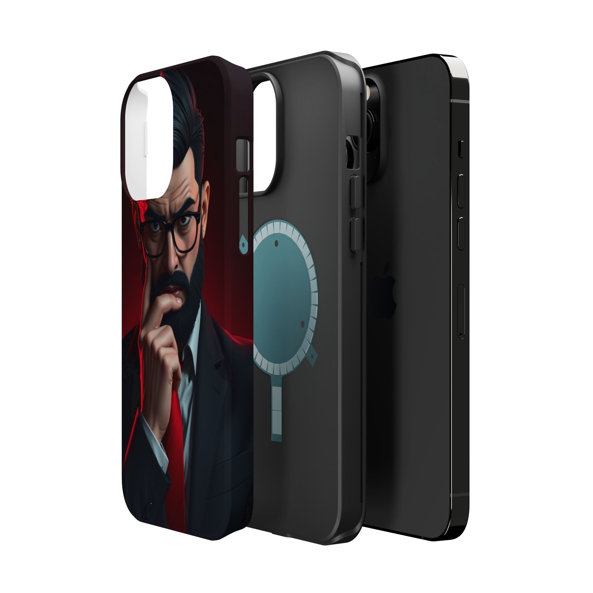 iPhone Vibrant Professional Overthinker Design Soft Finish Everyday Case · iPhon