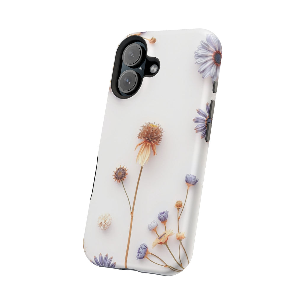 iPhone Dried Flower Flat Lay Bold Art Slim Everyday Designer Case · iPhone Case