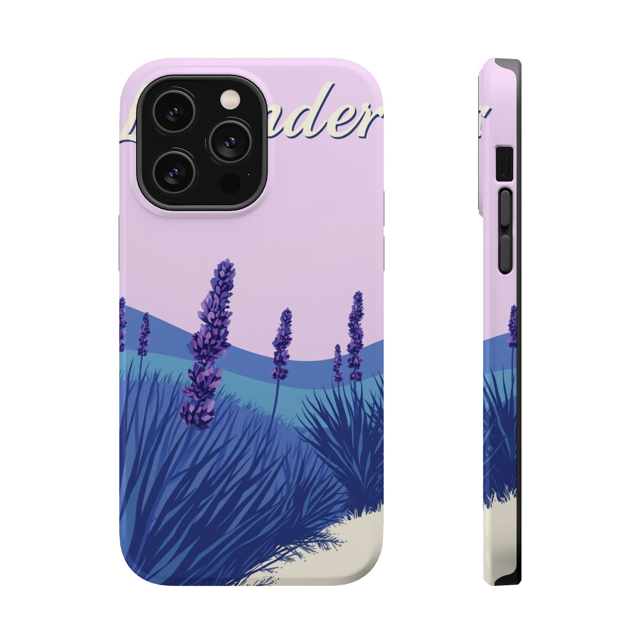iPhone Lavender Haze Vintage Retro Poster Slim iPhone Everyday Designer · iPhone