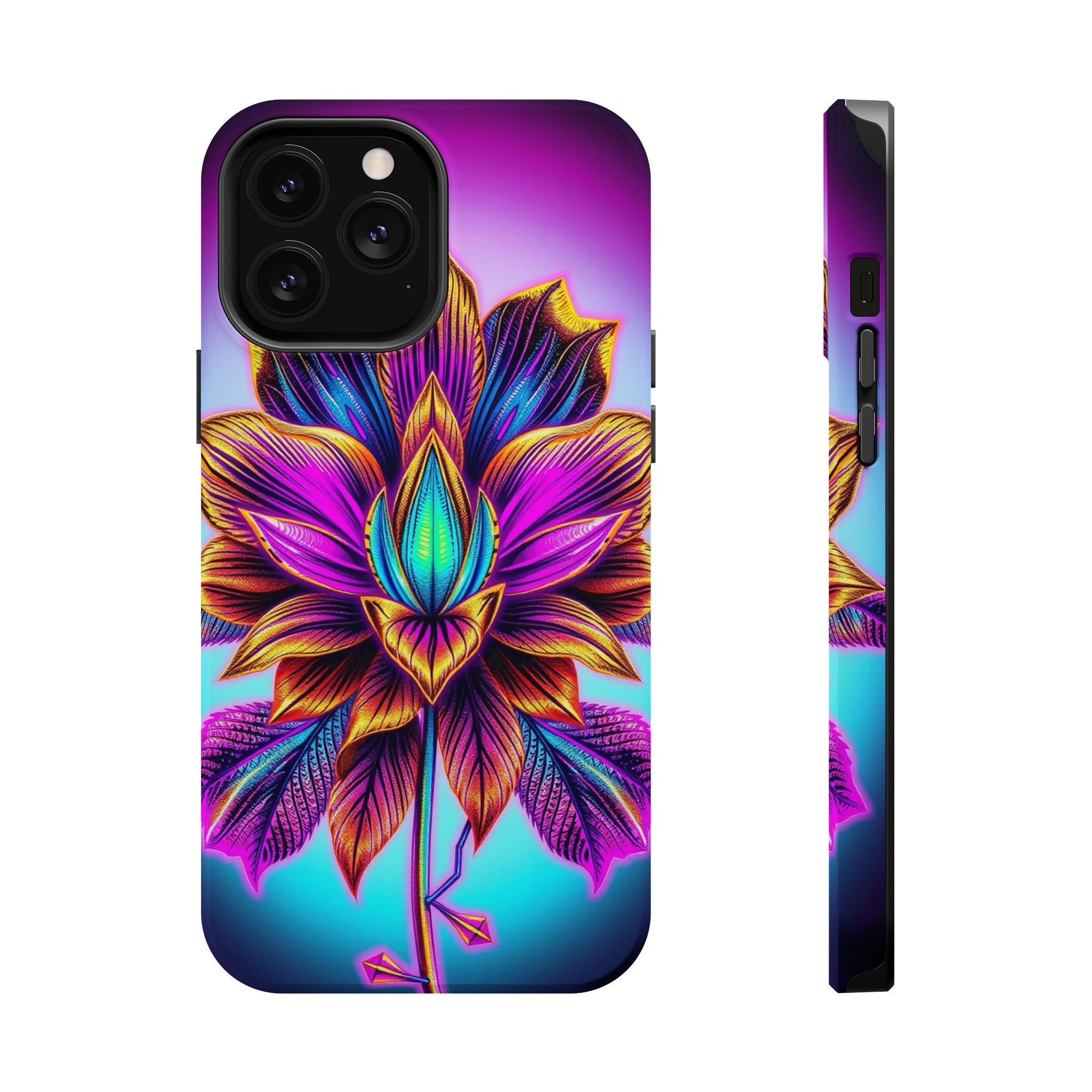 iPhone Floral Gold Foil Mystic Art Bold Modern Everyday Snap Case · iPhone Case