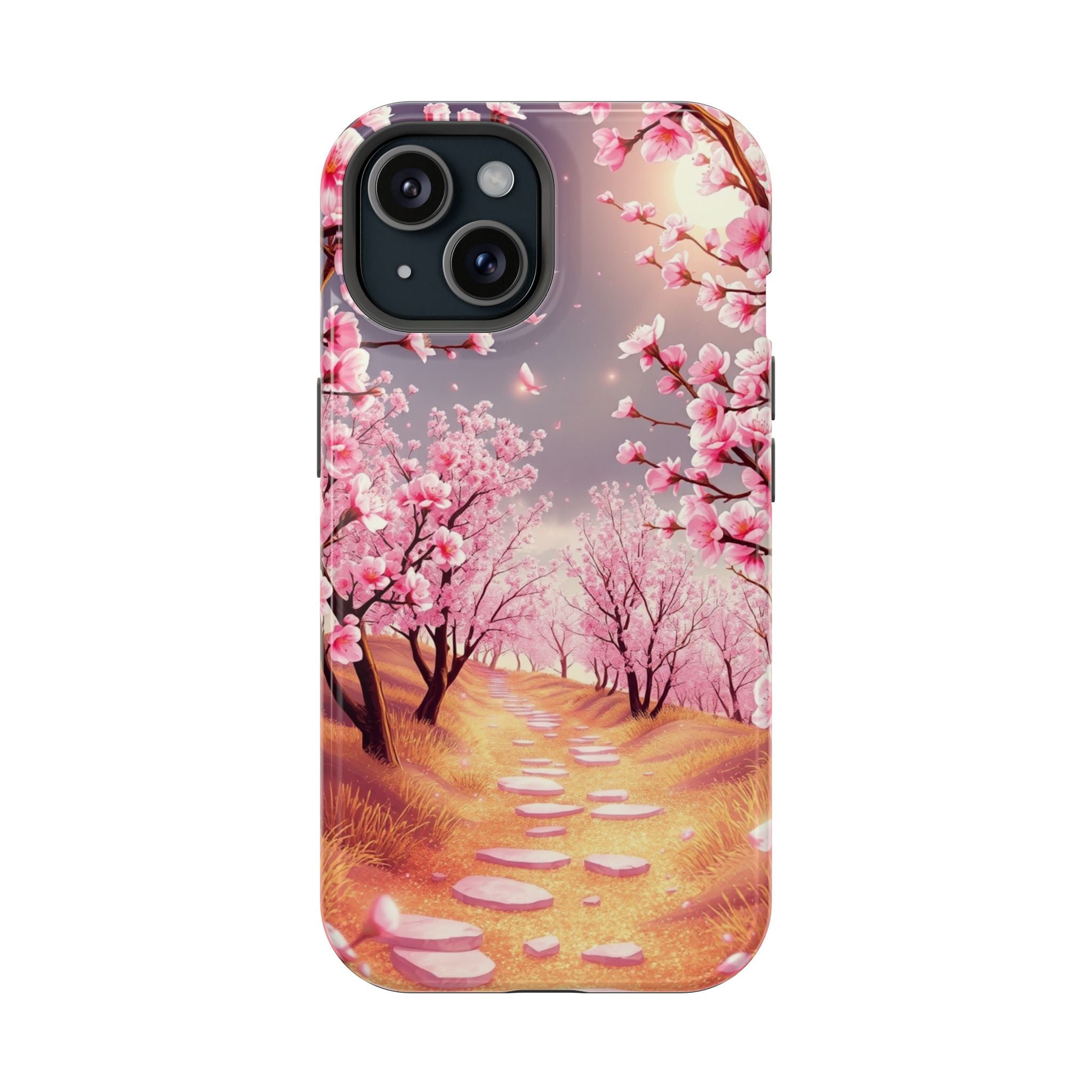 iPhone Dreamy Blossom Trail Design 14 Slim Everyday Designer Case · iPhone Case