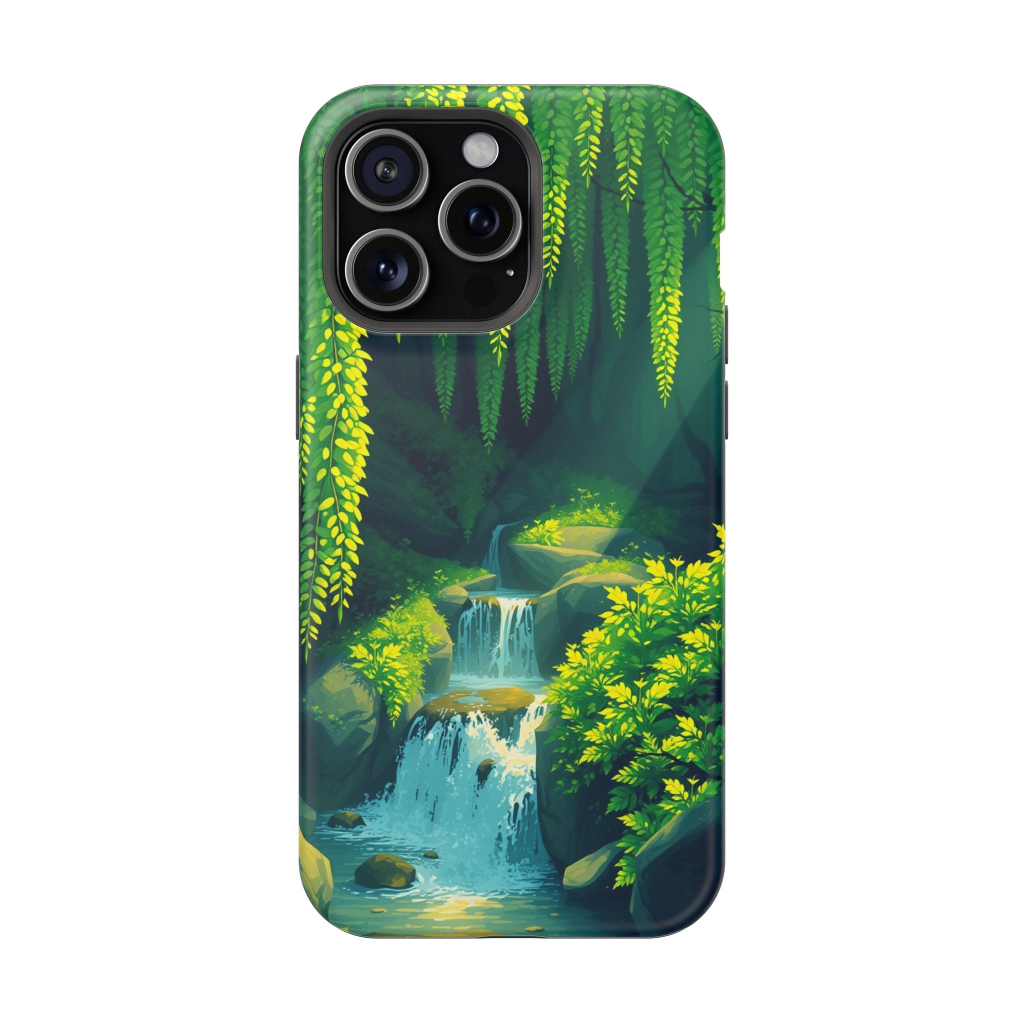 iPhone Earthy Wisteria Cascade Design Slim Everyday iPhone 13 Designer · iPhone