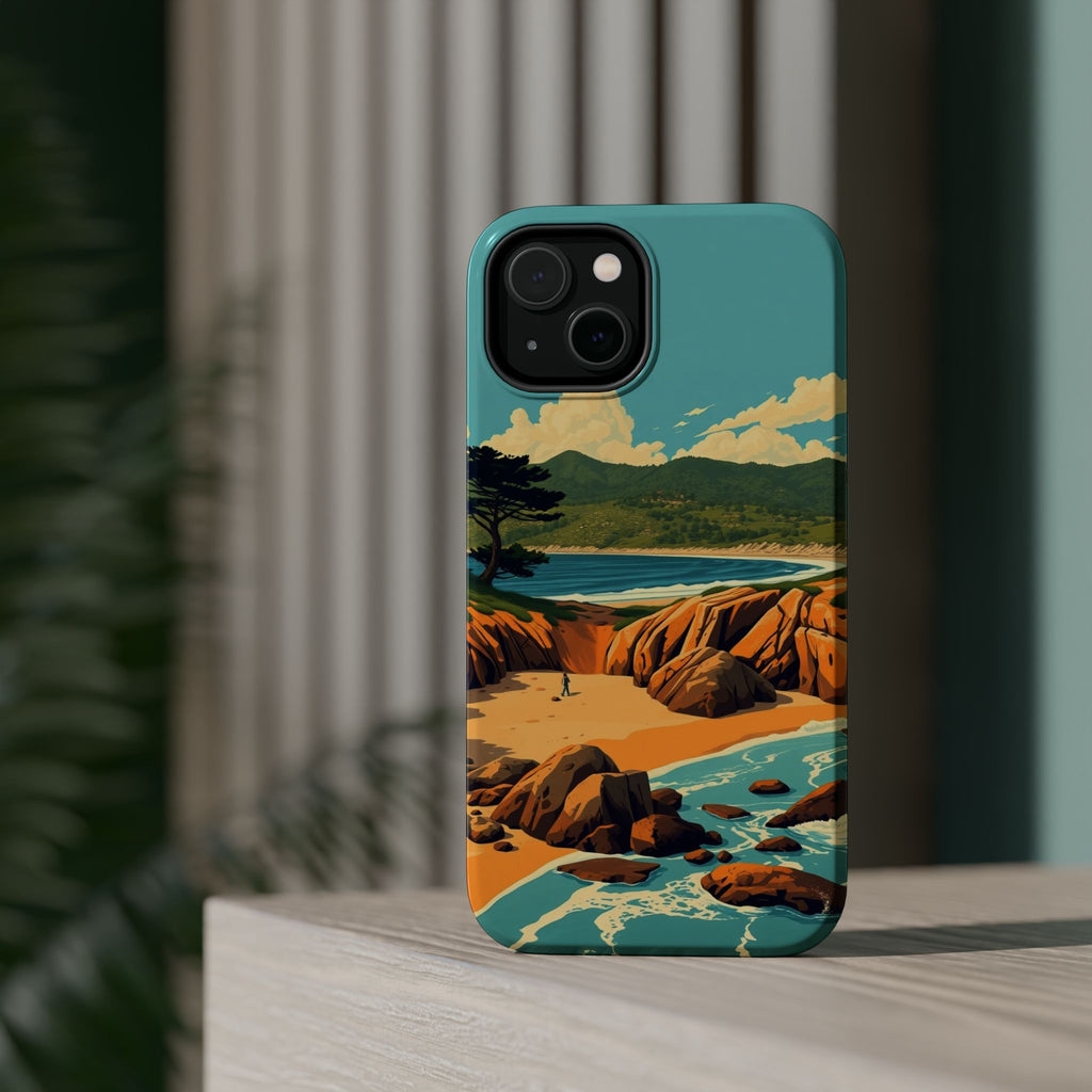 iPhone Pebble Beach Vintage Retro Poster Slim Everyday iPhone Designer · iPhone