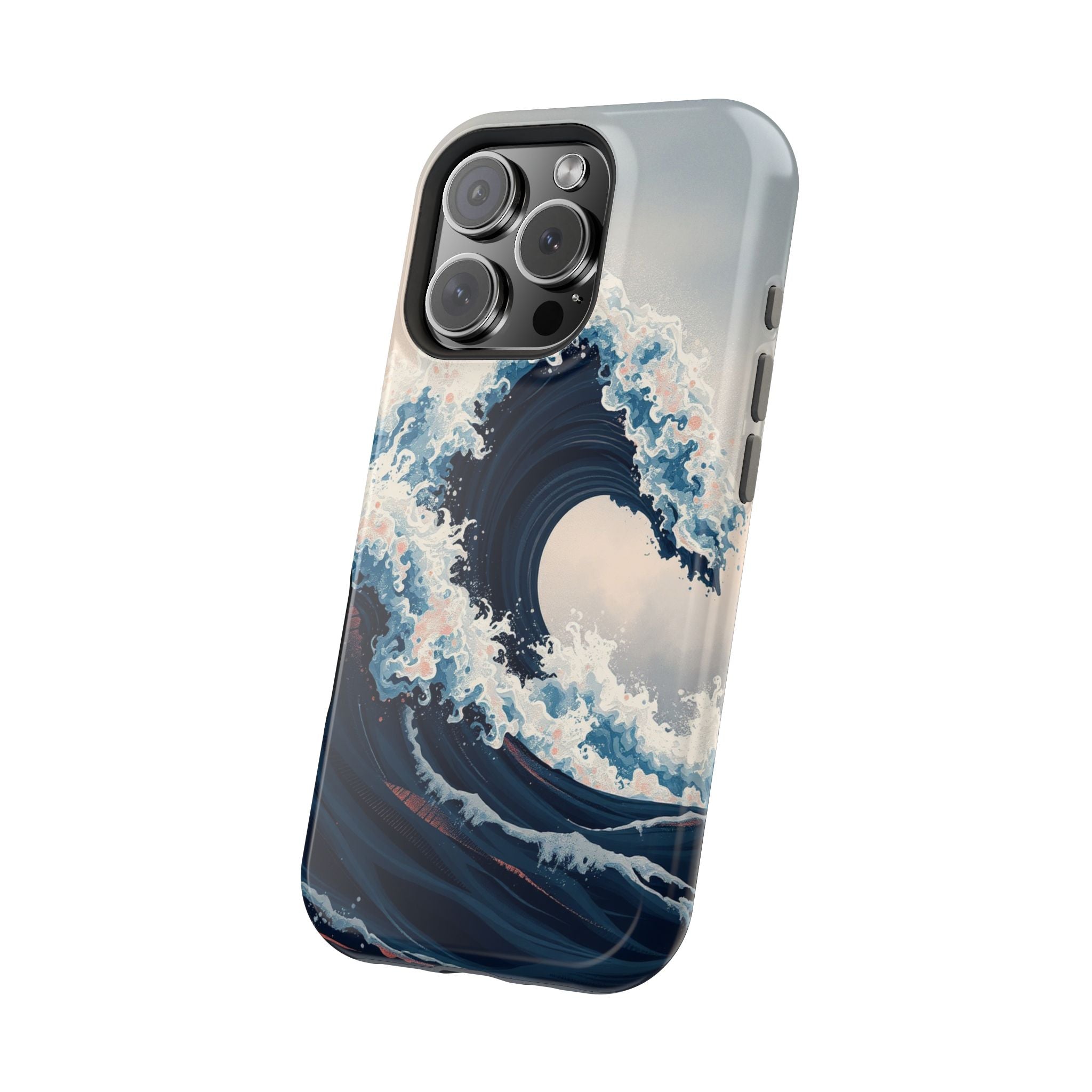 iPhone Ocean Wave Crash Grunge Distressed Slim iPhone Everyday Designer · iPhone