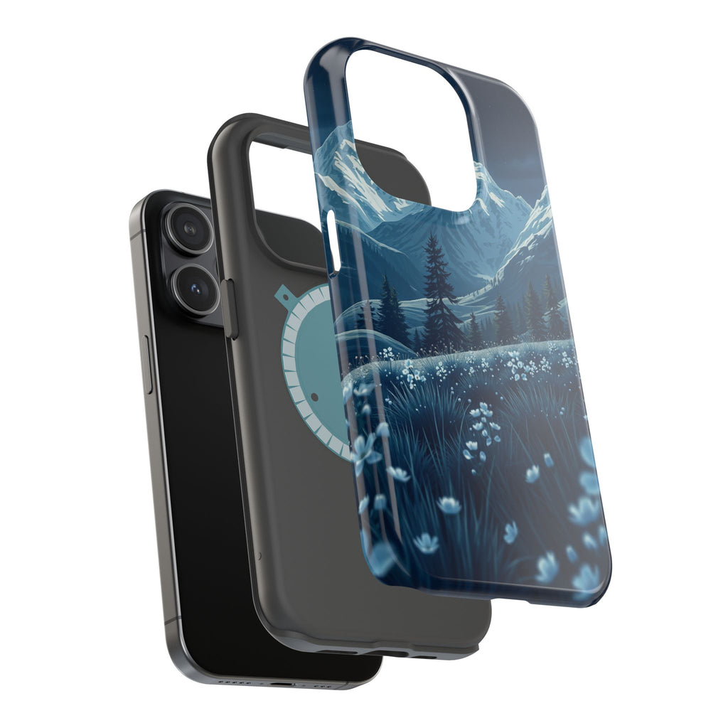 iPhone Dreamy Alpine Meadow Design Bold Modern Everyday Snap Case · iPhone Case