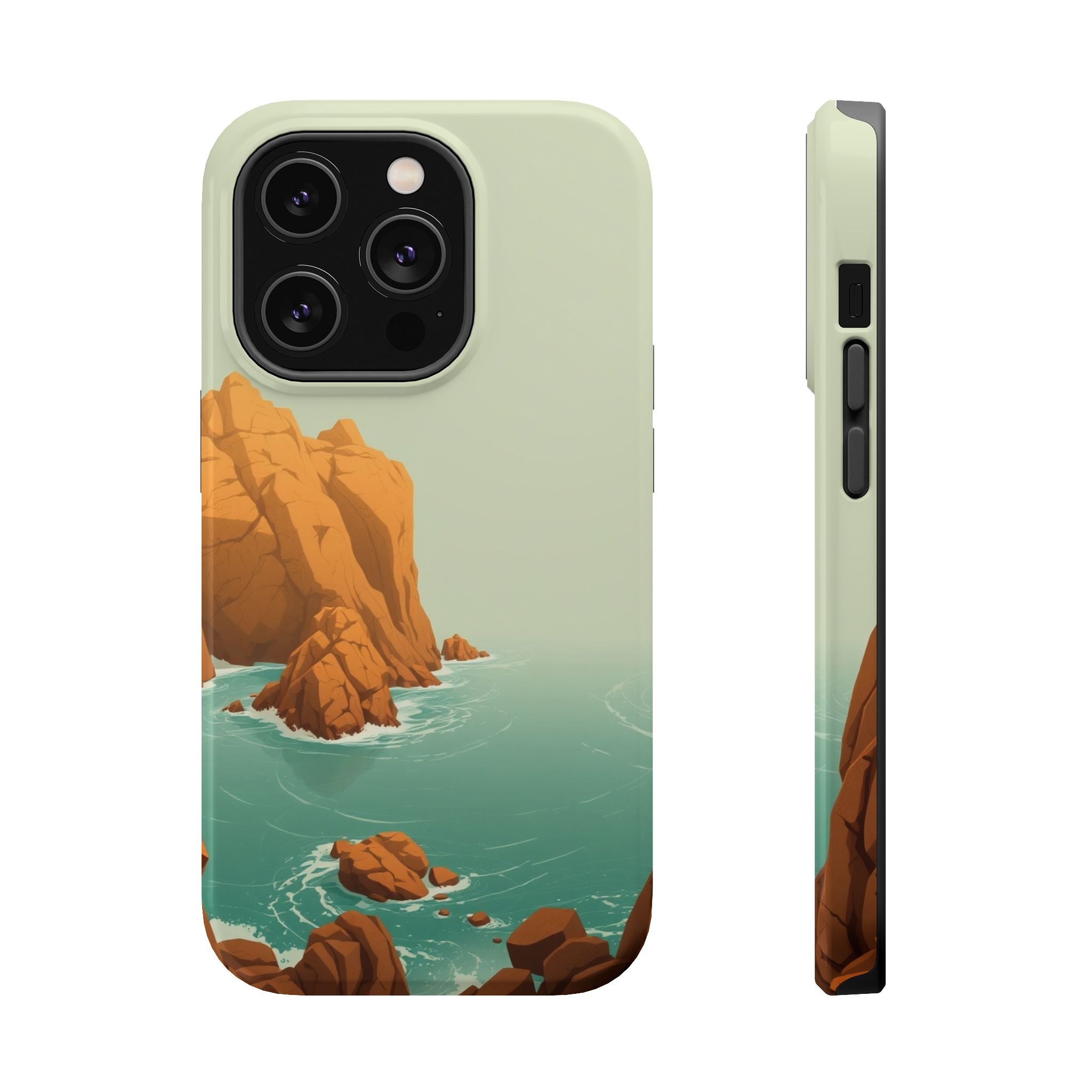 iPhone Rocky Coastline Enchanted Art Slim Everyday Designer Case · iPhone Case