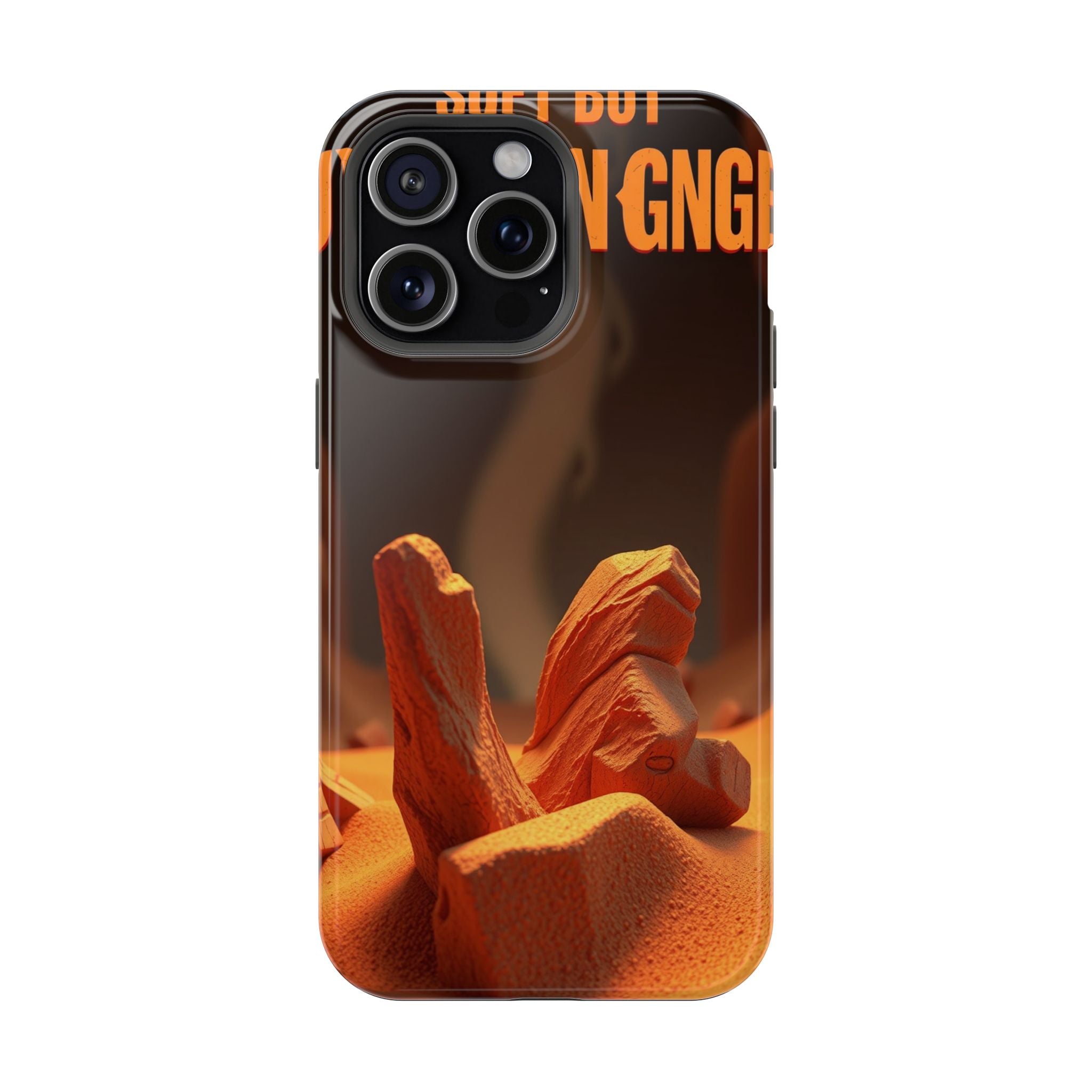 iPhone Earthy Soft but Unhinged Design Slim Everyday Designer Case · iPhone Case