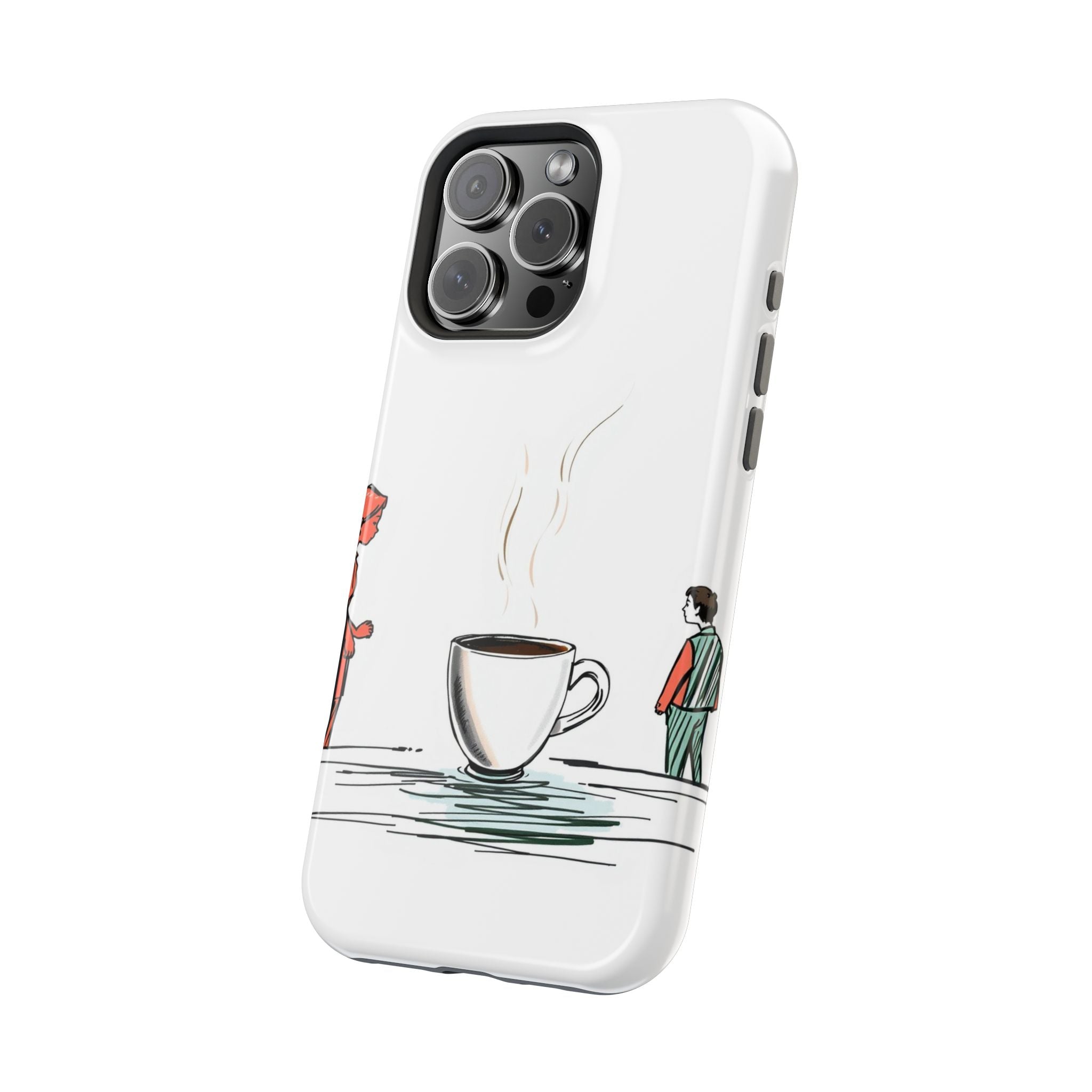 iPhone Coffee Before People Mystic Art Slim Everyday Designer Case · iPhone Case