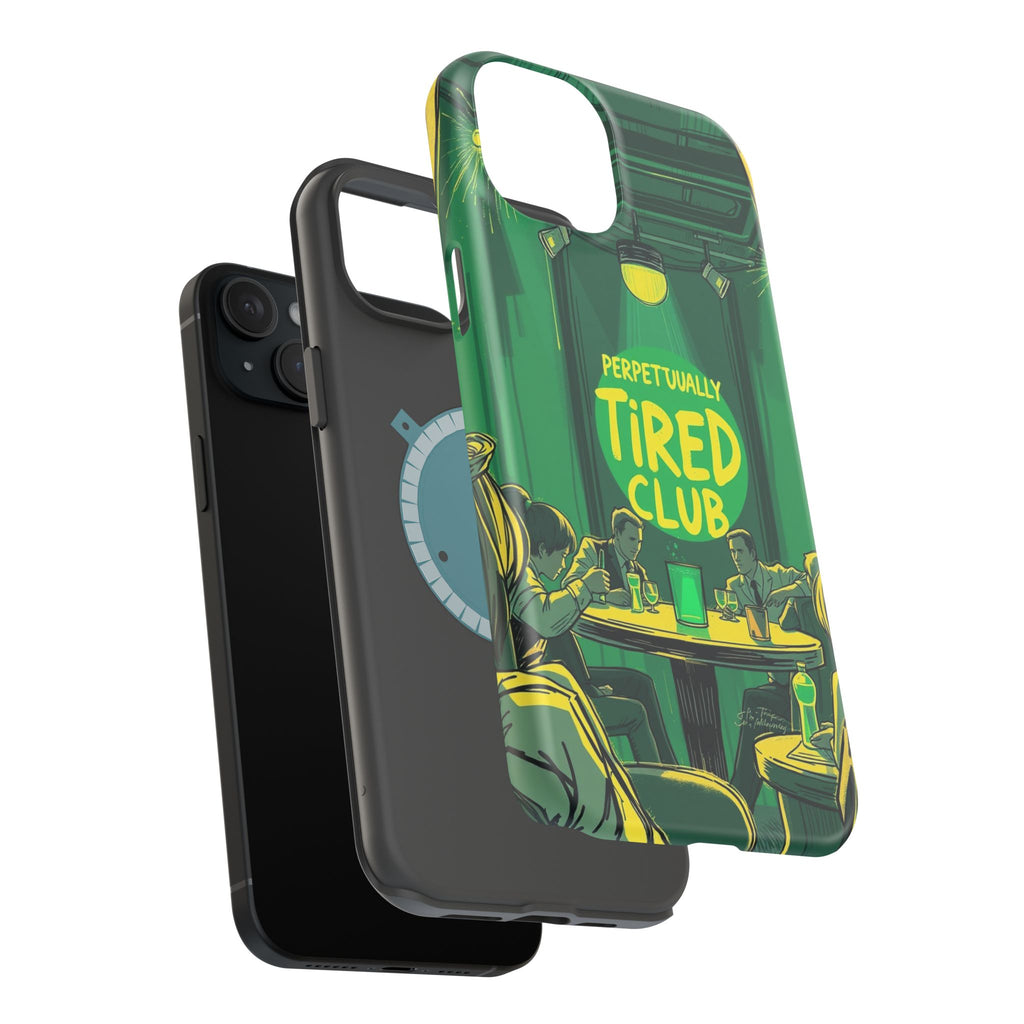 iPhone Radiant Perpetually Tired Club Design Slim Everyday Designer Case · iPhon