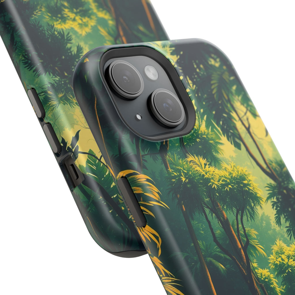 iPhone Rainforest Canopy Vintage Retro Poster Slim iPhone Everyday · iPhone Case