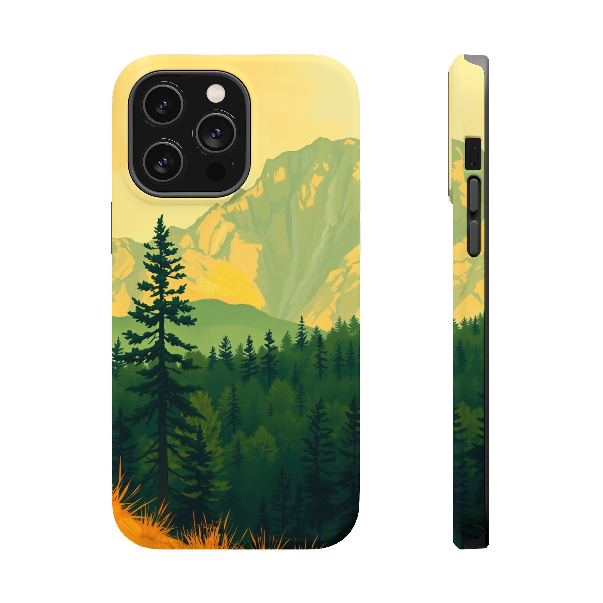 iPhone Pine Ridge Oil Painting Impressionist Slim iPhone Everyday · iPhone Case