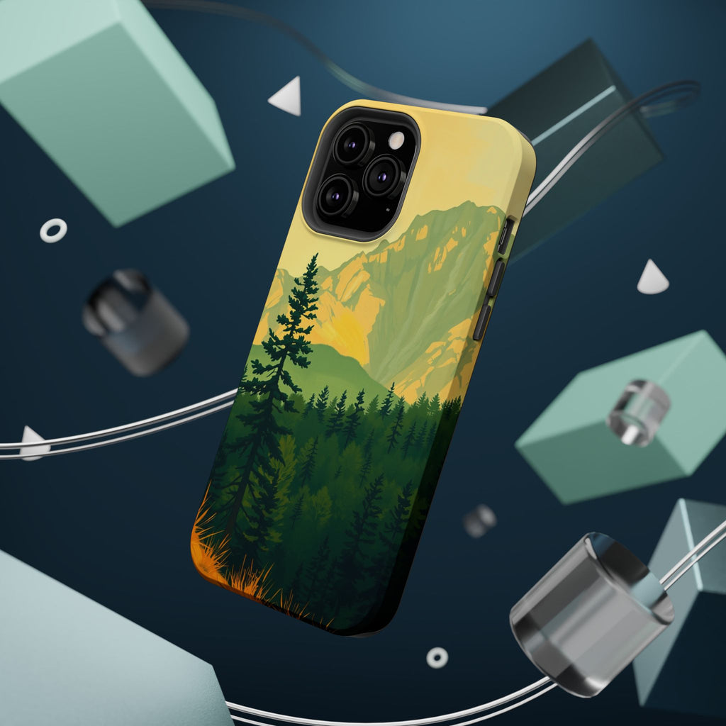 iPhone Pine Ridge Oil Painting Impressionist Slim iPhone Everyday · iPhone Case