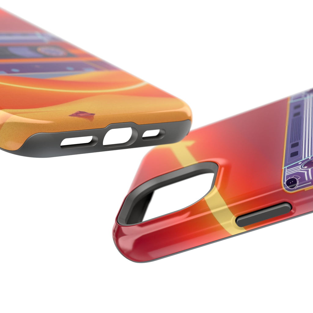 iPhone Cassette Tape Rewind Bold Art Slim Everyday Designer Case · iPhone Case