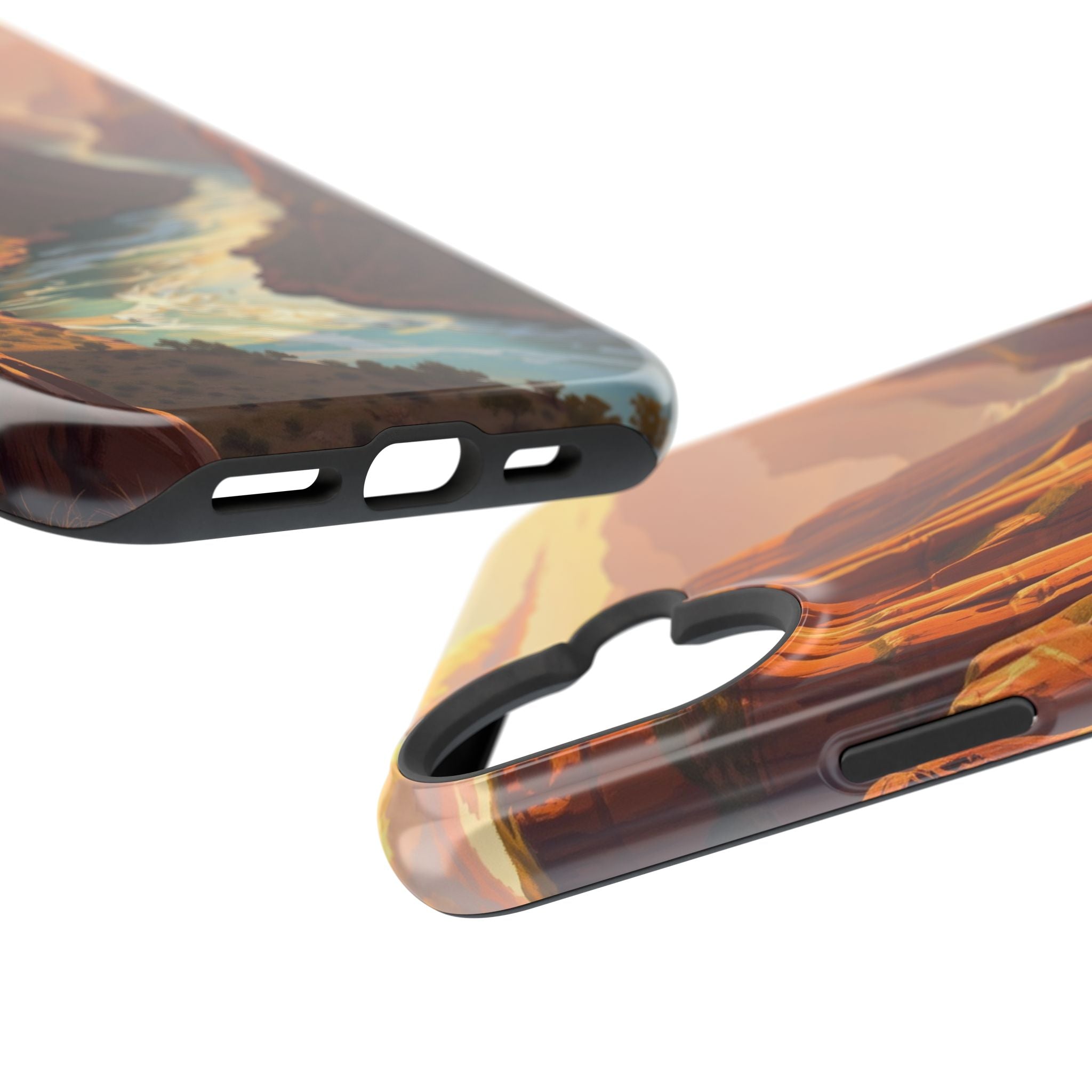 iPhone River Canyon Mystic Art Slim Everyday Designer Case · iPhone Case
