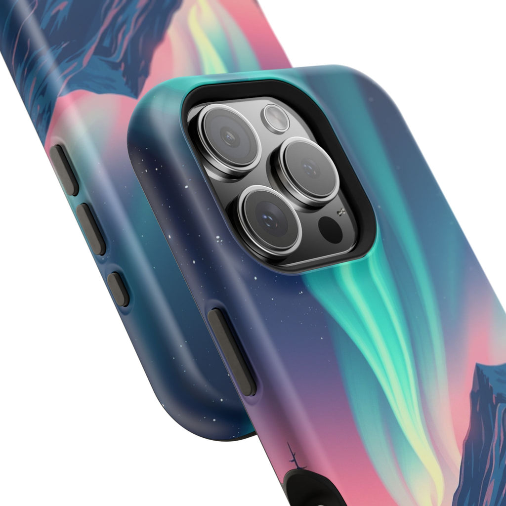 iPhone Mint And Blush Northern Lights Slim Everyday iPhone 18 Designer · iPhone