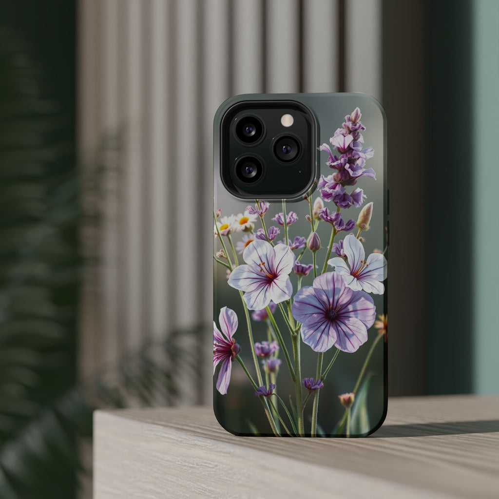 iPhone Wildflower Bunch Enchanted Art Slim Everyday Designer Case · iPhone Case