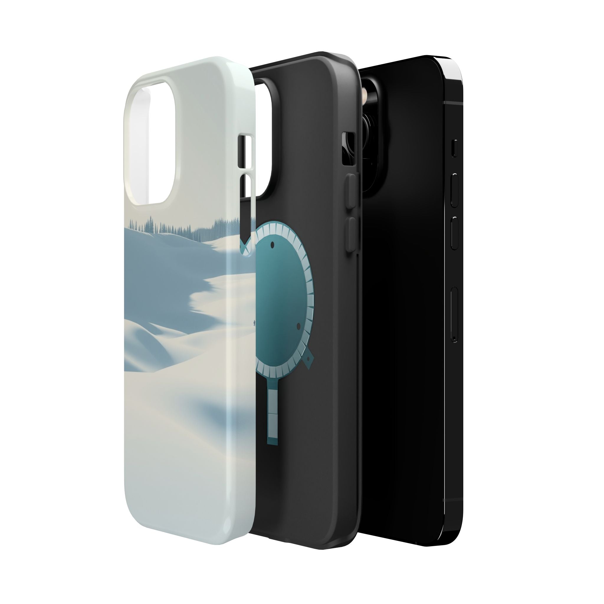 iPhone Snow Field Dreamy Design Slim Everyday Designer Case · iPhone Case