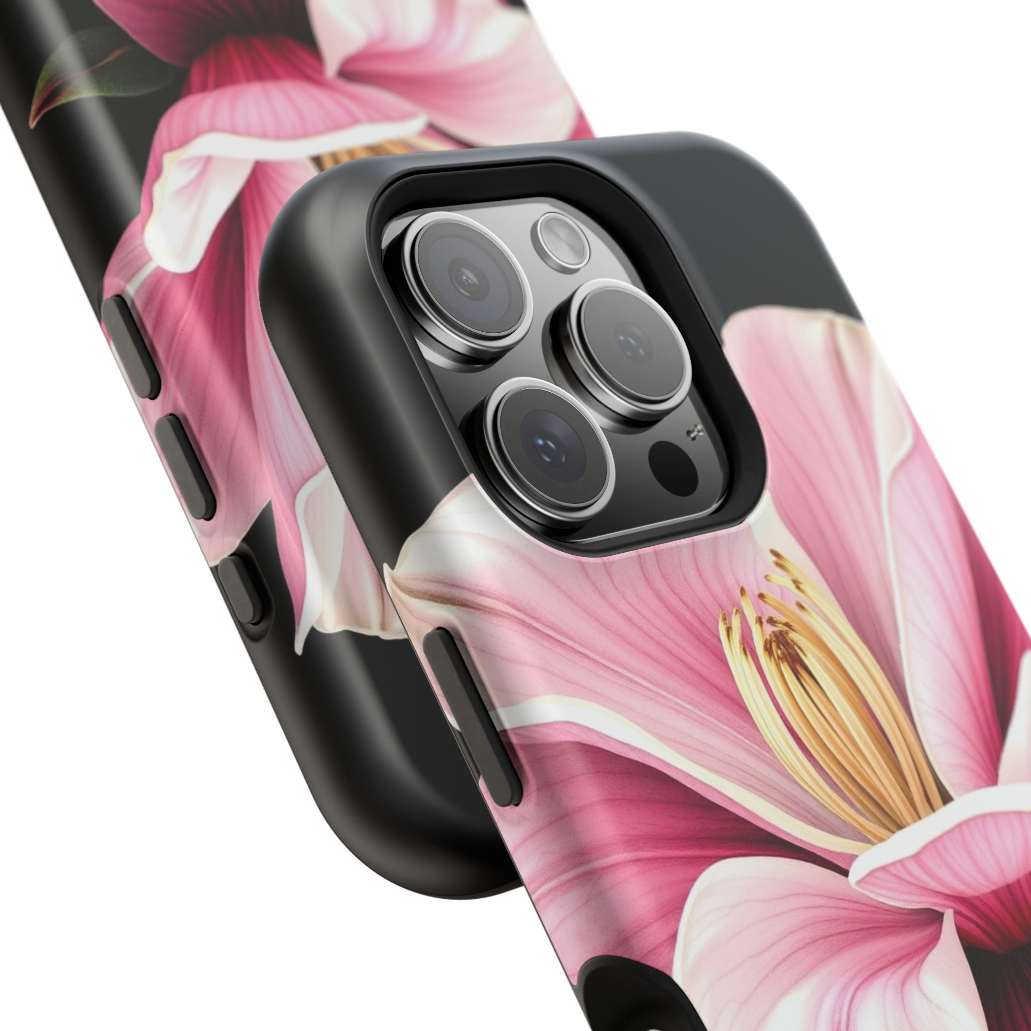 iPhone Magnolia Dream Dark Gothic Ink Slim Everyday Designer Case · iPhone Case