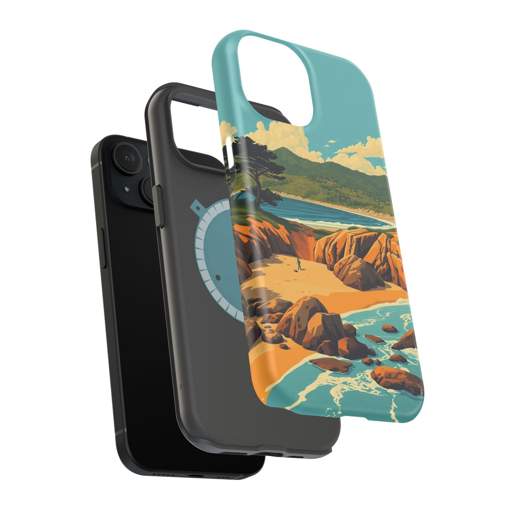 iPhone Pebble Beach Vintage Retro Poster Slim Everyday iPhone Designer · iPhone