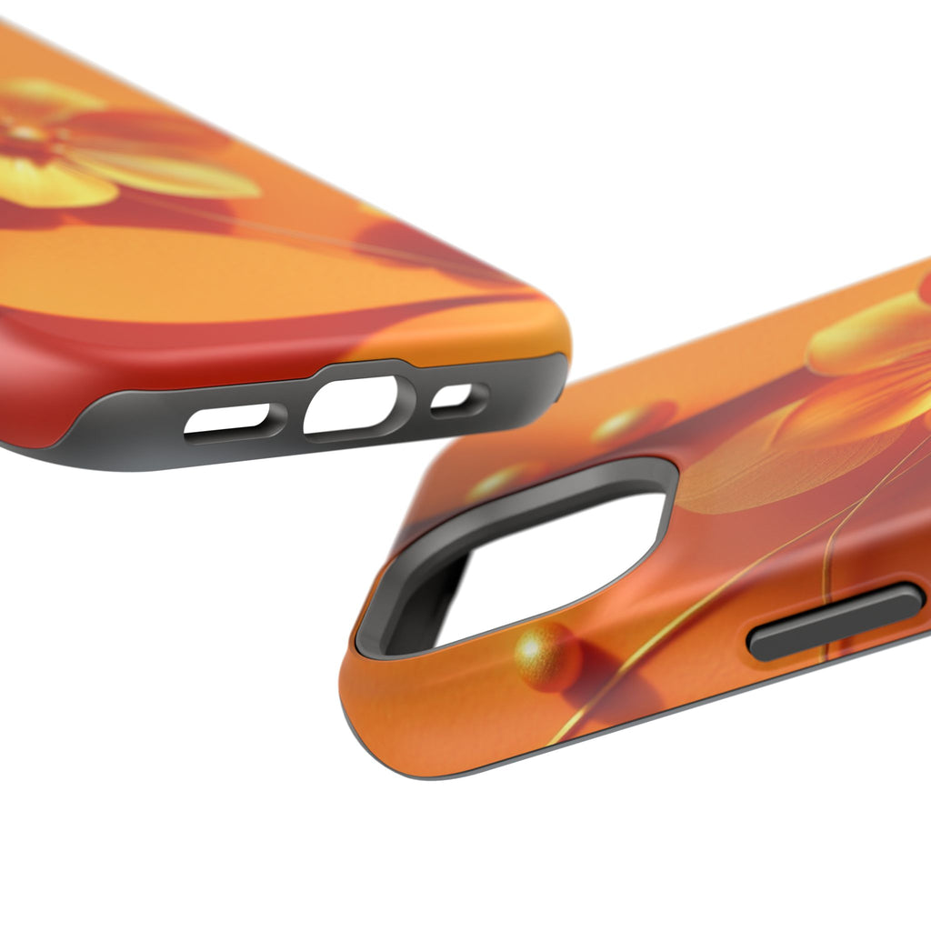 iPhone Floral Geometric Gold Foil Luxury Slim Everyday iPhone Designer · iPhone