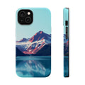 iPhone Cyan And Magenta Glacier Lake Slim Everyday Designer Case · iPhone Case