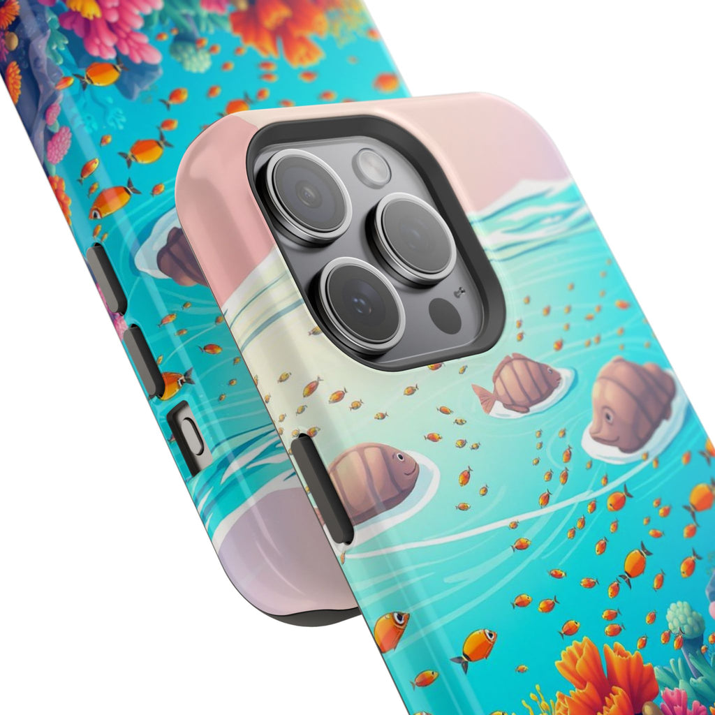 iPhone Coral Reef Panorama Kids Fun Phone Case Gift Slim Snap Case · iPhone Case