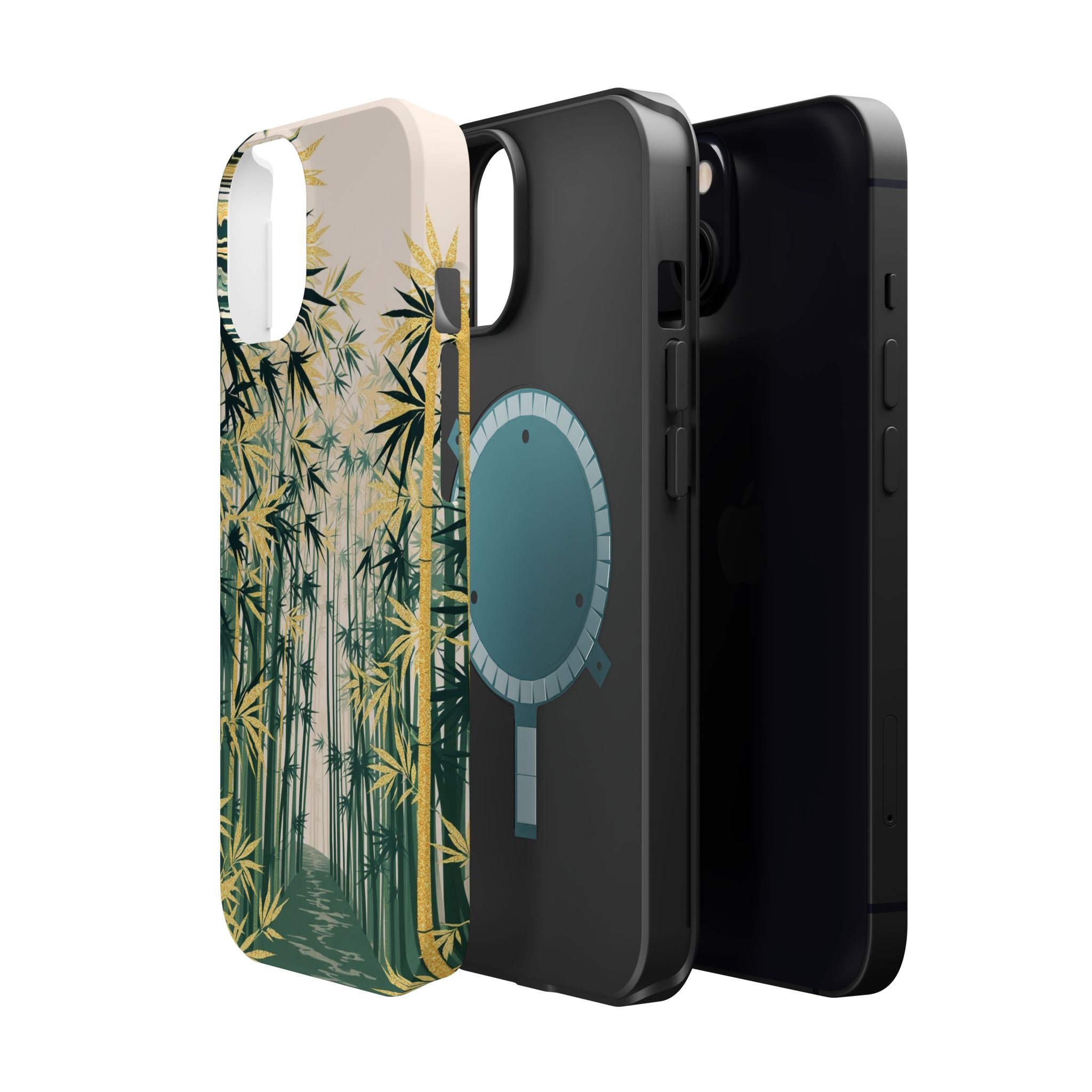iPhone Serene Bamboo Grove Design Bold Modern Everyday Snap Case · iPhone Case