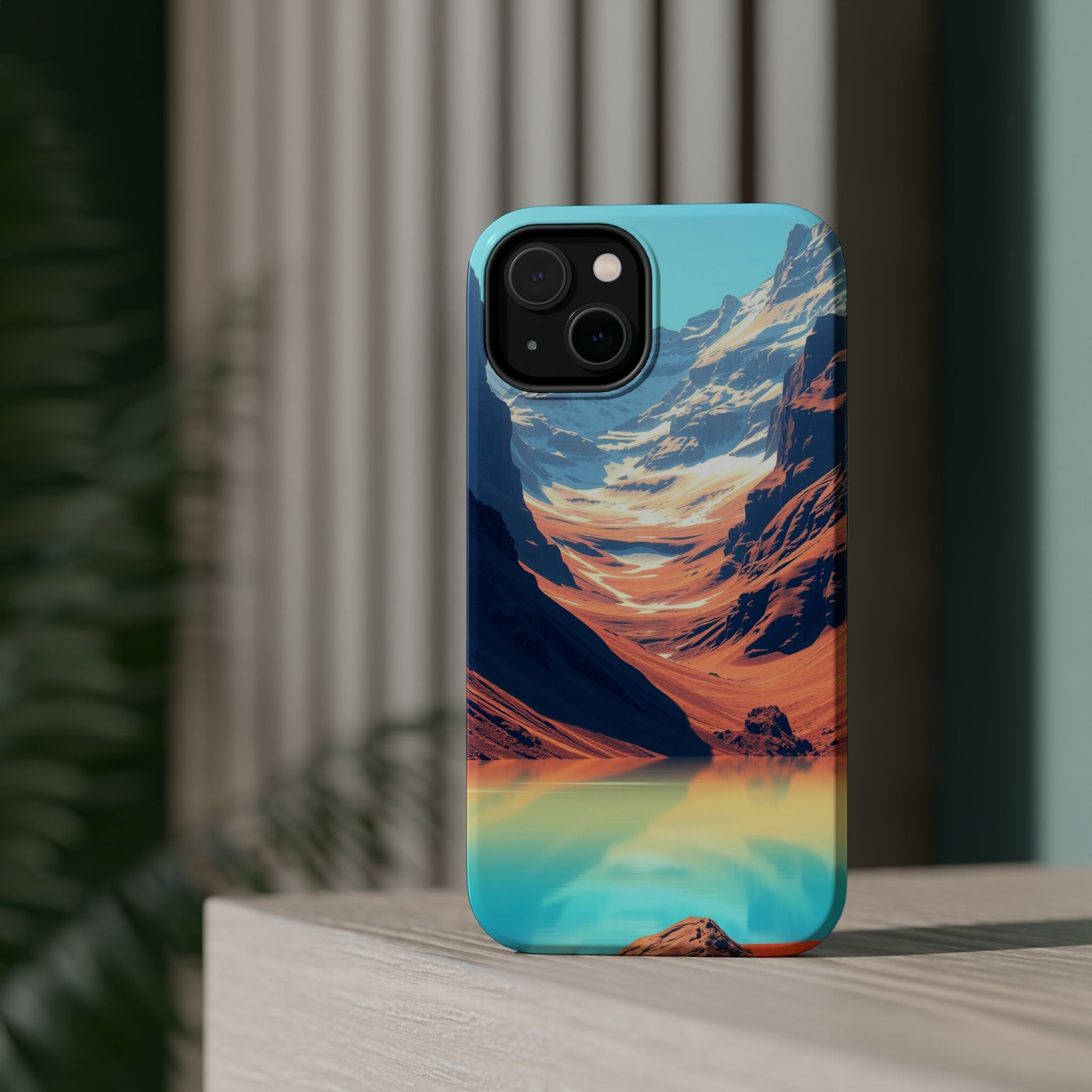 iPhone Radiant Glacier Lake Design 20 Slim Everyday Designer Case · iPhone Case