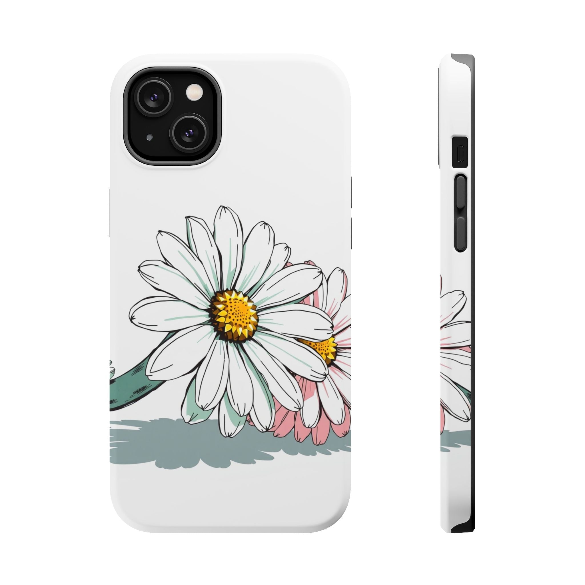 iPhone Daisy Chain Hand-Drawn Sketch Slim Everyday Designer Case · iPhone Case