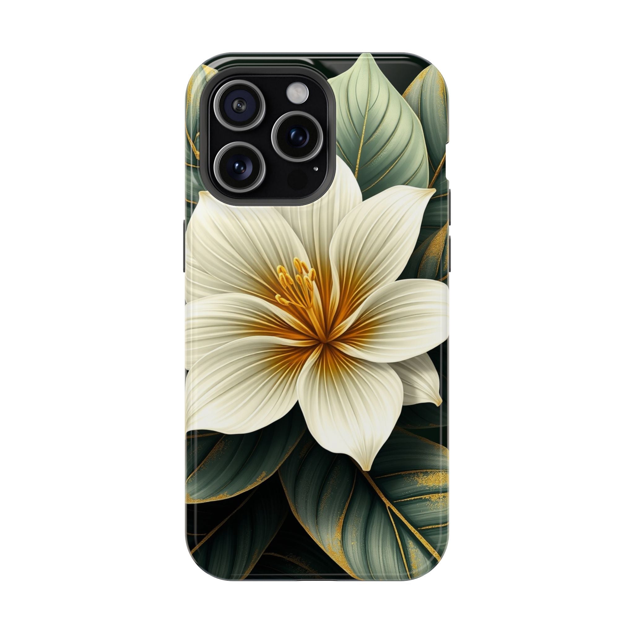 iPhone Radiant Tropical Bloom Design Slim Everyday Designer Case · iPhone Case