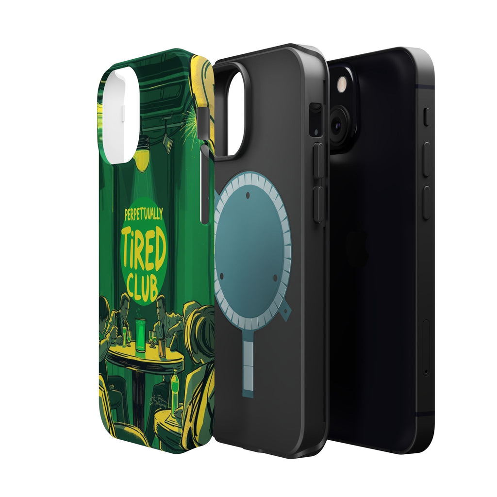 iPhone Radiant Perpetually Tired Club Design Slim Everyday Designer Case · iPhon