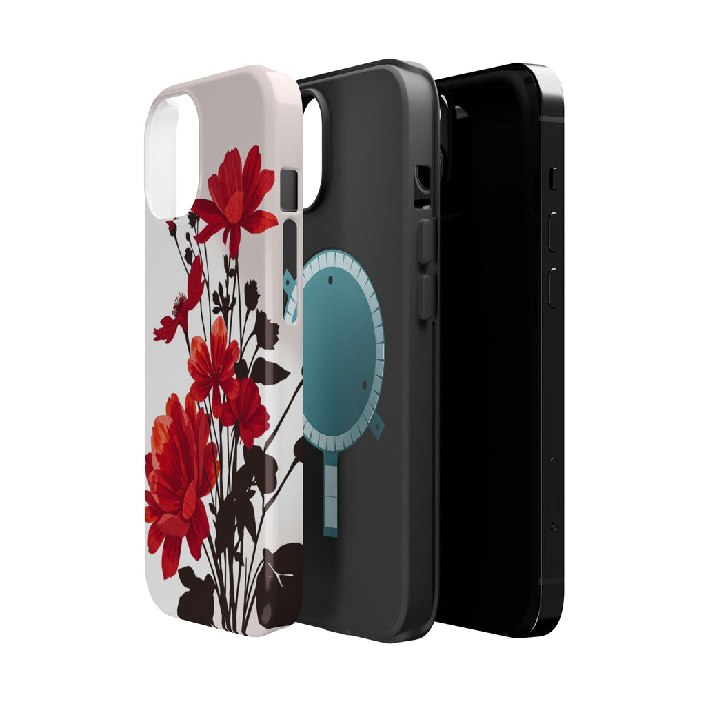 iPhone Floral Silhouette Cinematic Art Slim Snap Case · iPhone Case