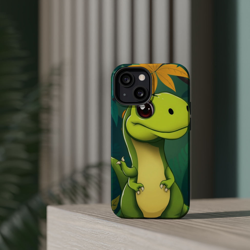iPhone Cute T-Rex Portrait Kids Fun Phone Case Gift Slim Snap Case · iPhone Case