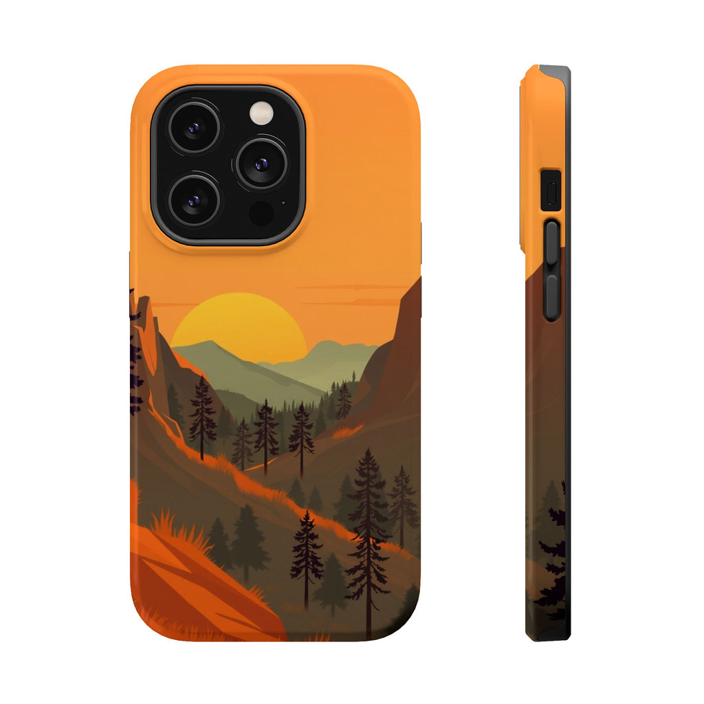 iPhone Pine Ridge Earthy Design Slim Everyday Designer Case · iPhone Case
