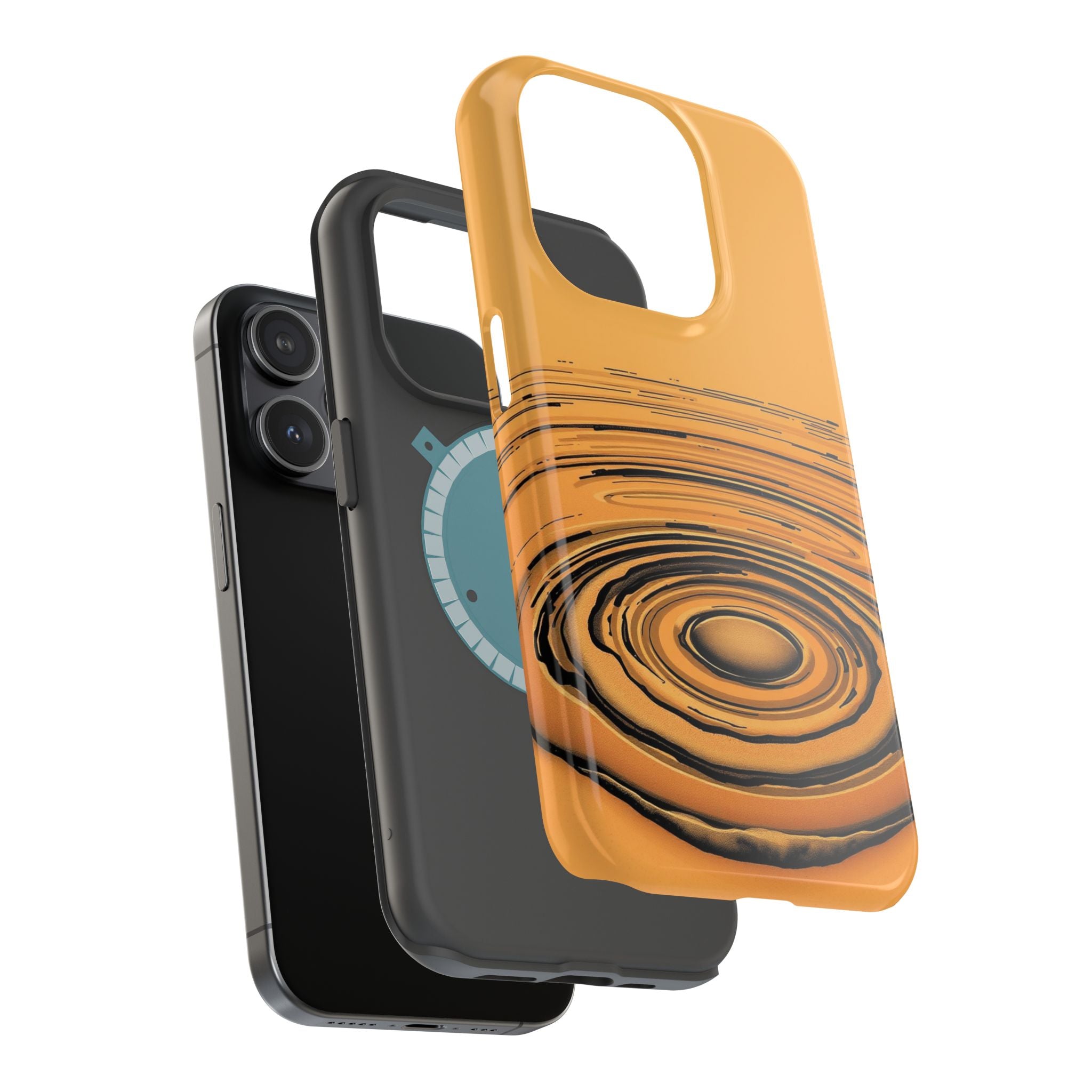 iPhone Water Ripple Bold Art Slim Everyday Designer Case · iPhone Case