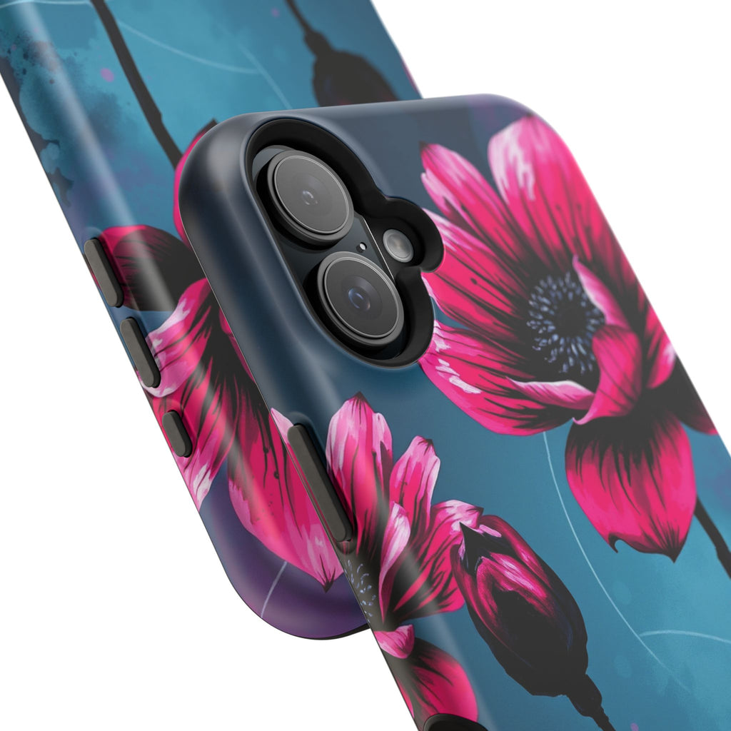 iPhone Floral Ink Wash Bold Art Slim Everyday Designer Case · iPhone Case